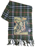 Panic At The Disco Green Plaid Scarf Pretty Odd