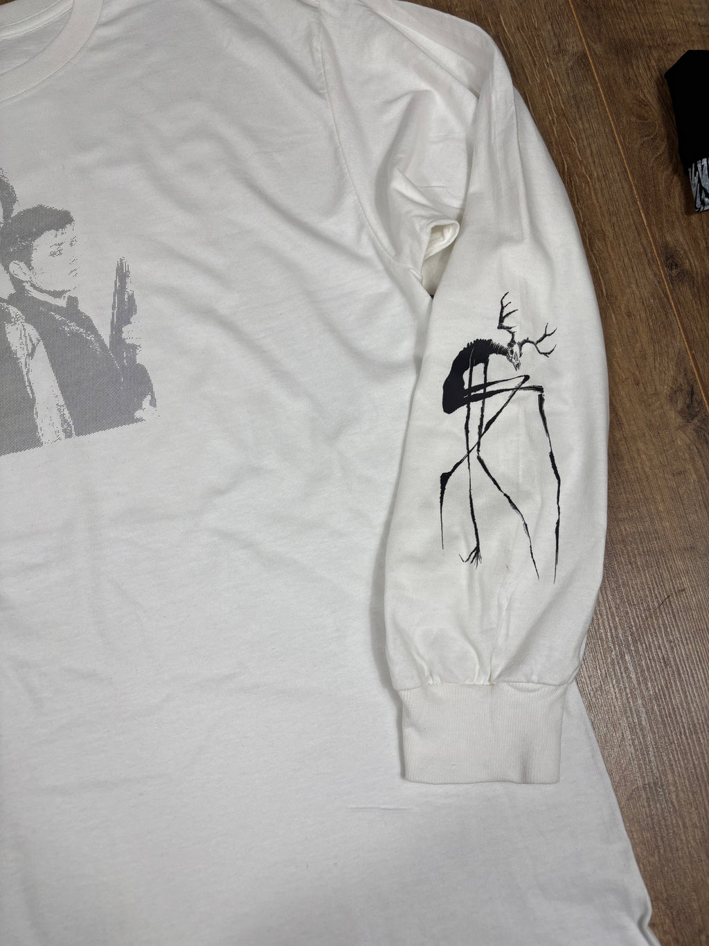 Supernatural White Long Sleeved T-shirt With Wendigo and Witch Hands