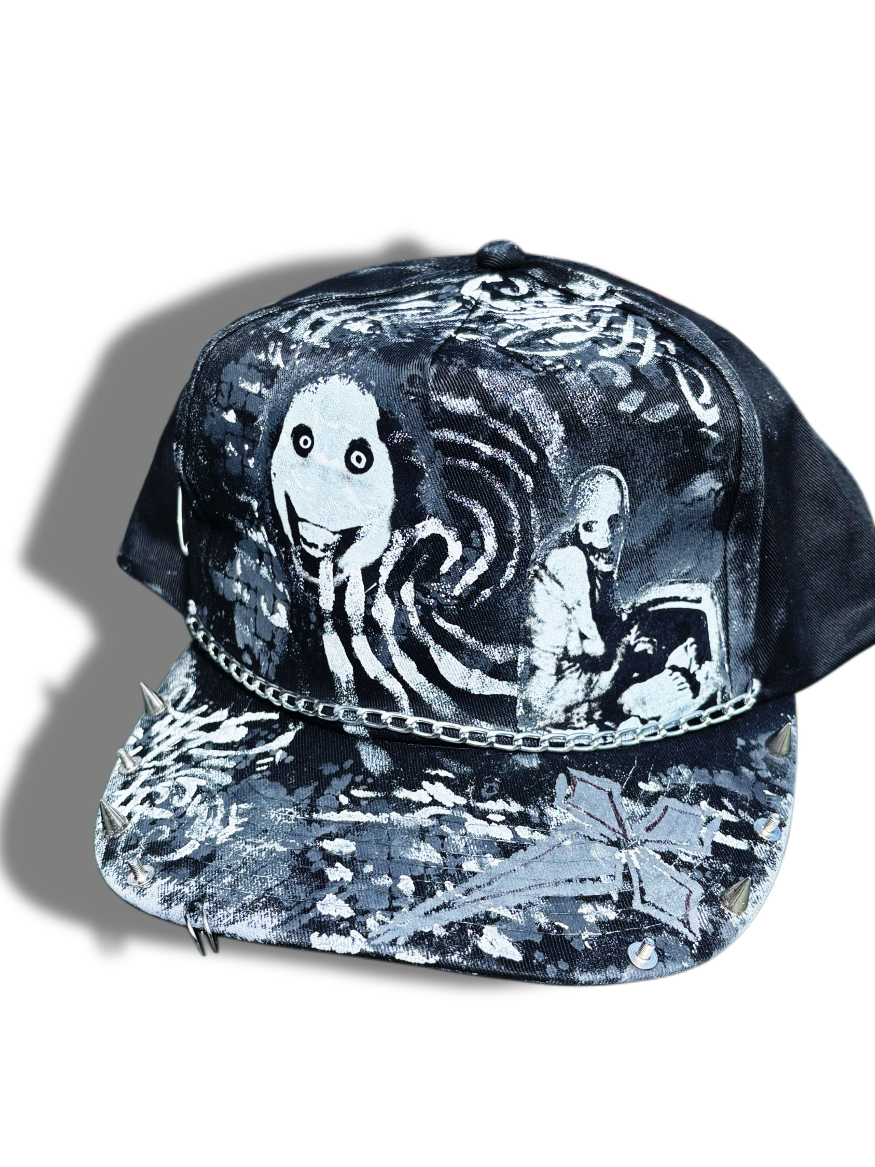 Creepypasta jeffthekiller and Russian sleep experiment hat