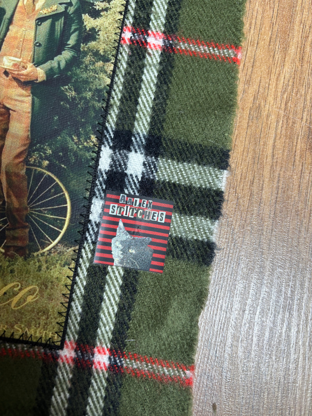 Panic At The Disco Green Plaid Scarf Pretty Odd