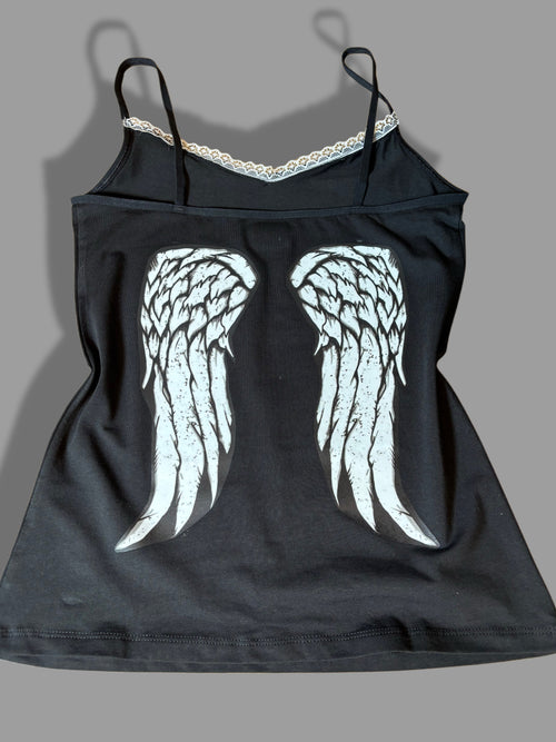 Daryl Dixon TWD cami laced tank top