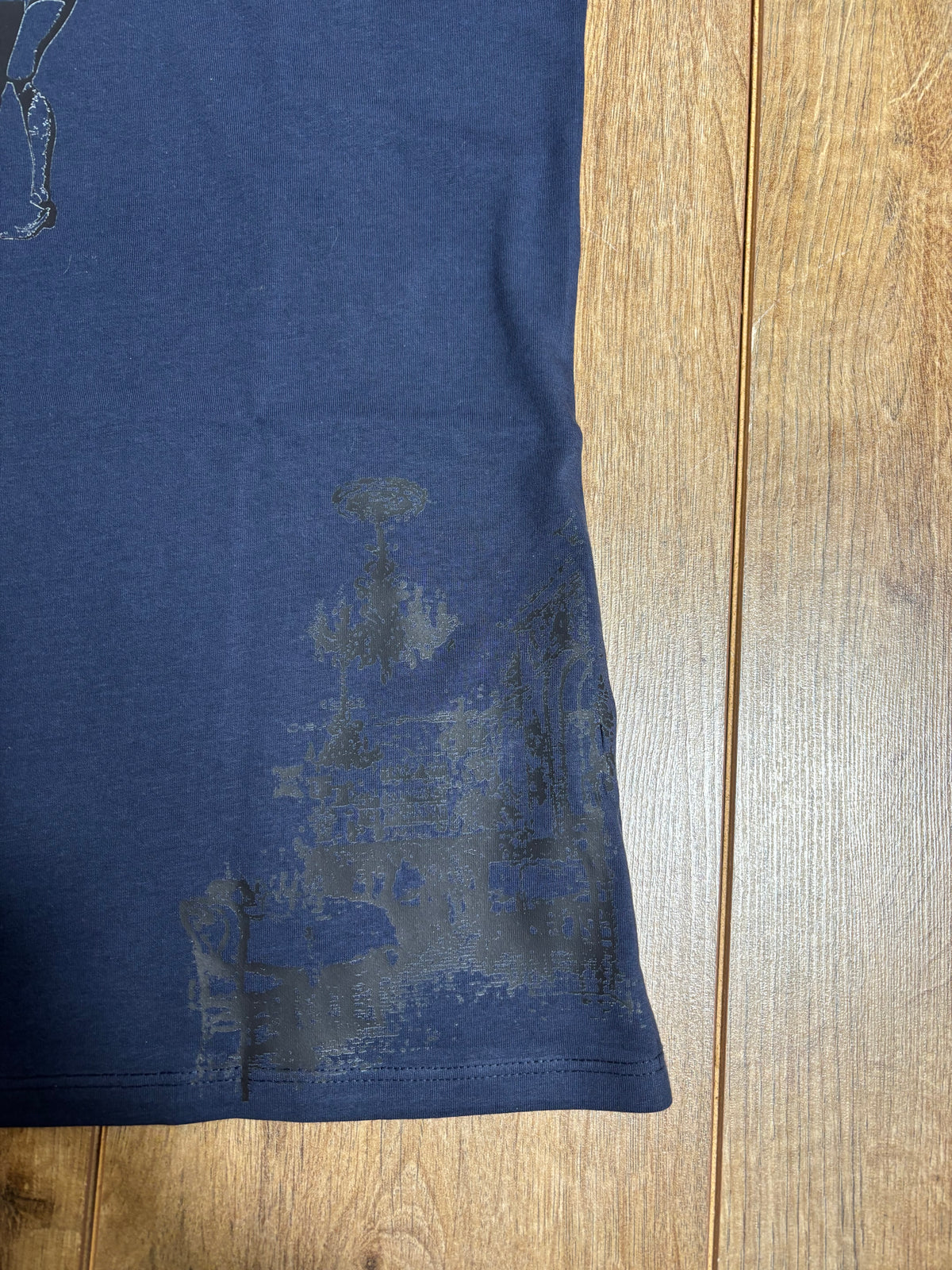 Upcycled Dark Blue Vest Resident Evil Inspired