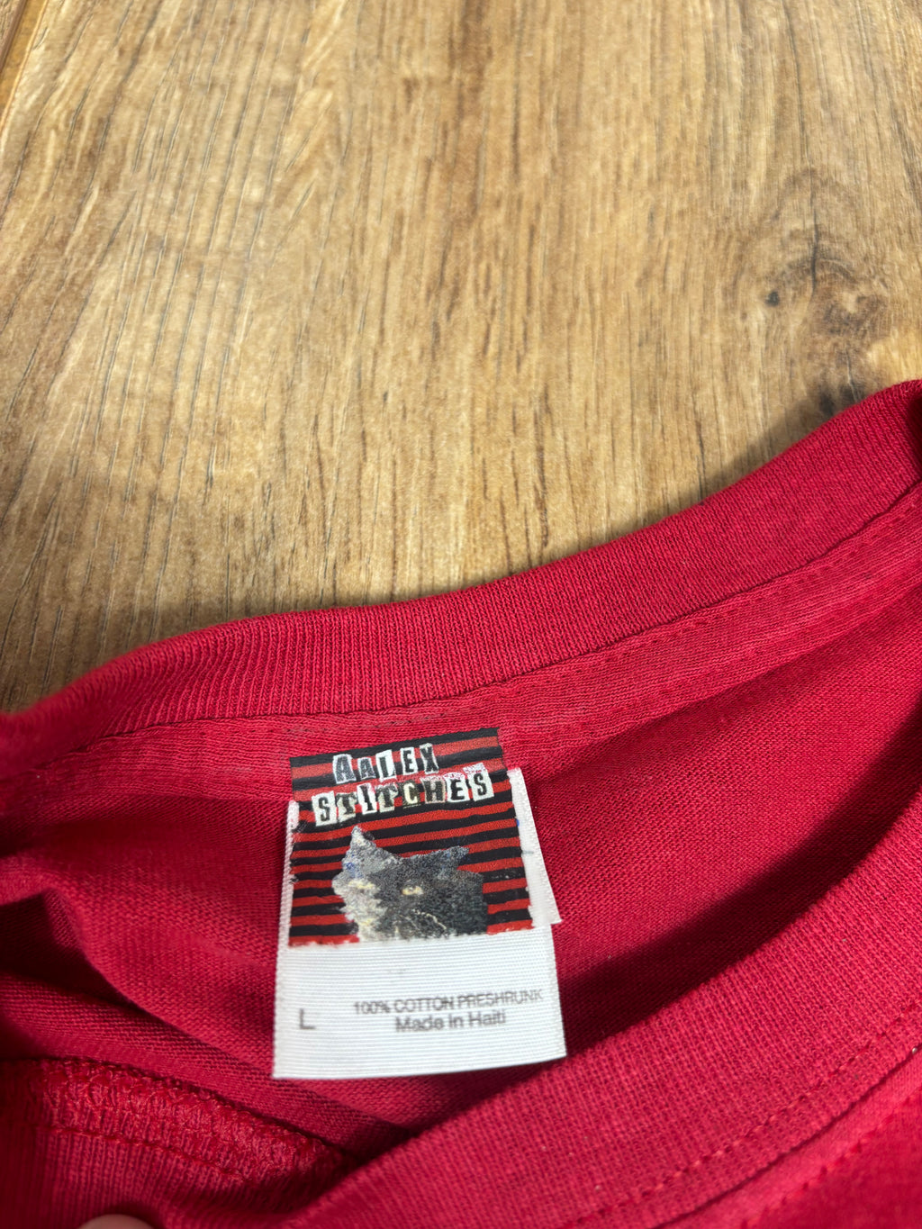 Red My Chemical Romance upcycled tshirt
