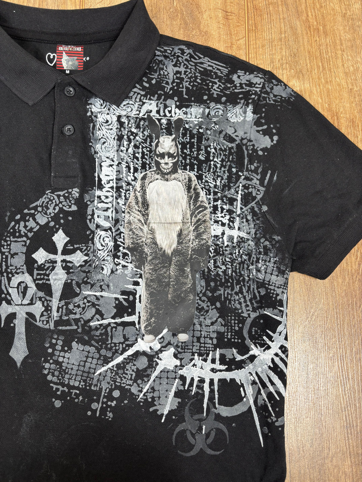 Donnie Darko upcycled Alternative Polo