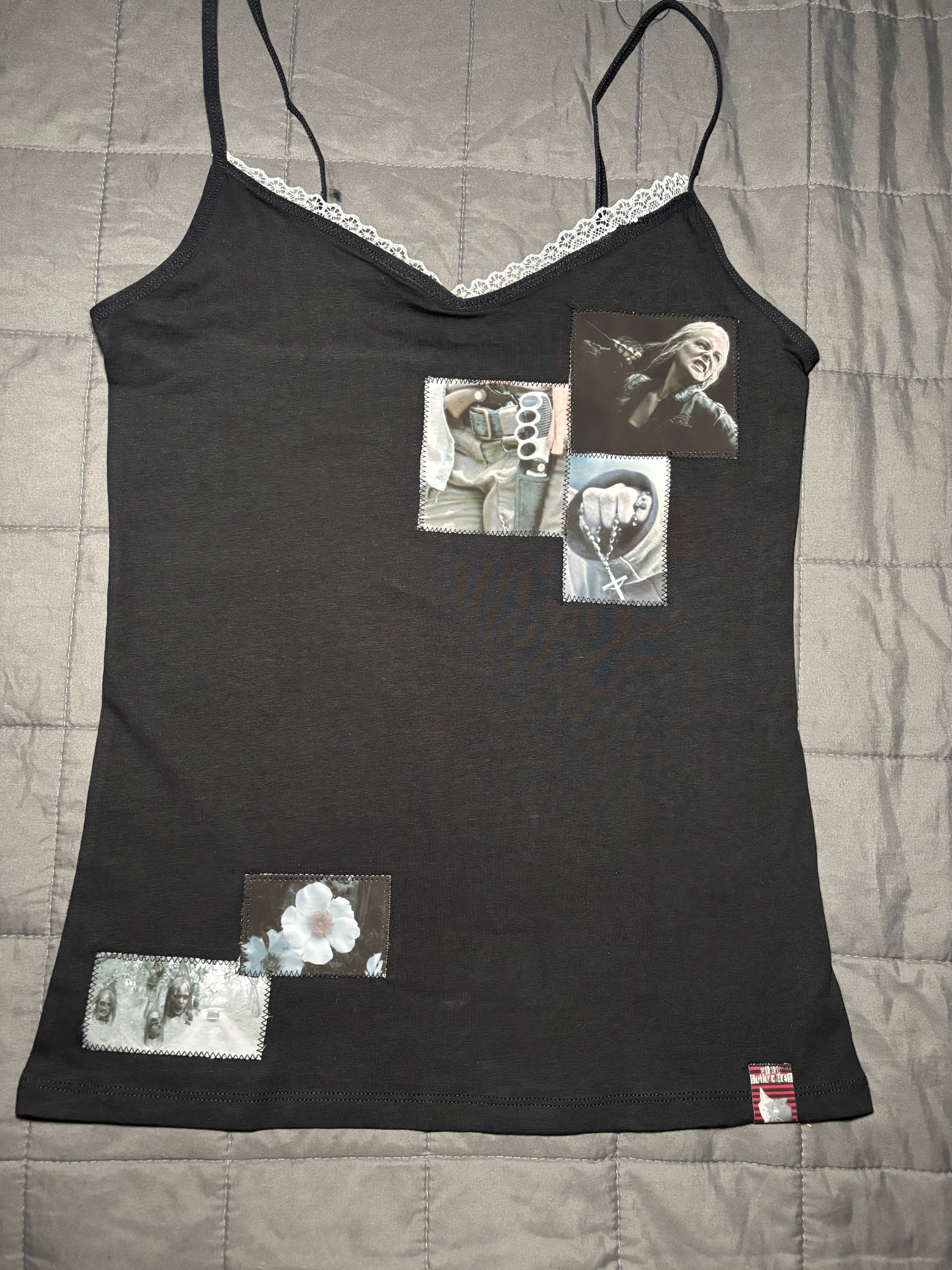 Carol TWD cami laced tank top