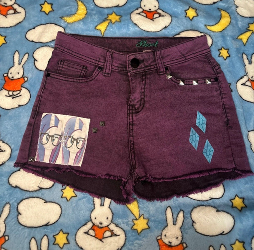 MLP Rarity shorts