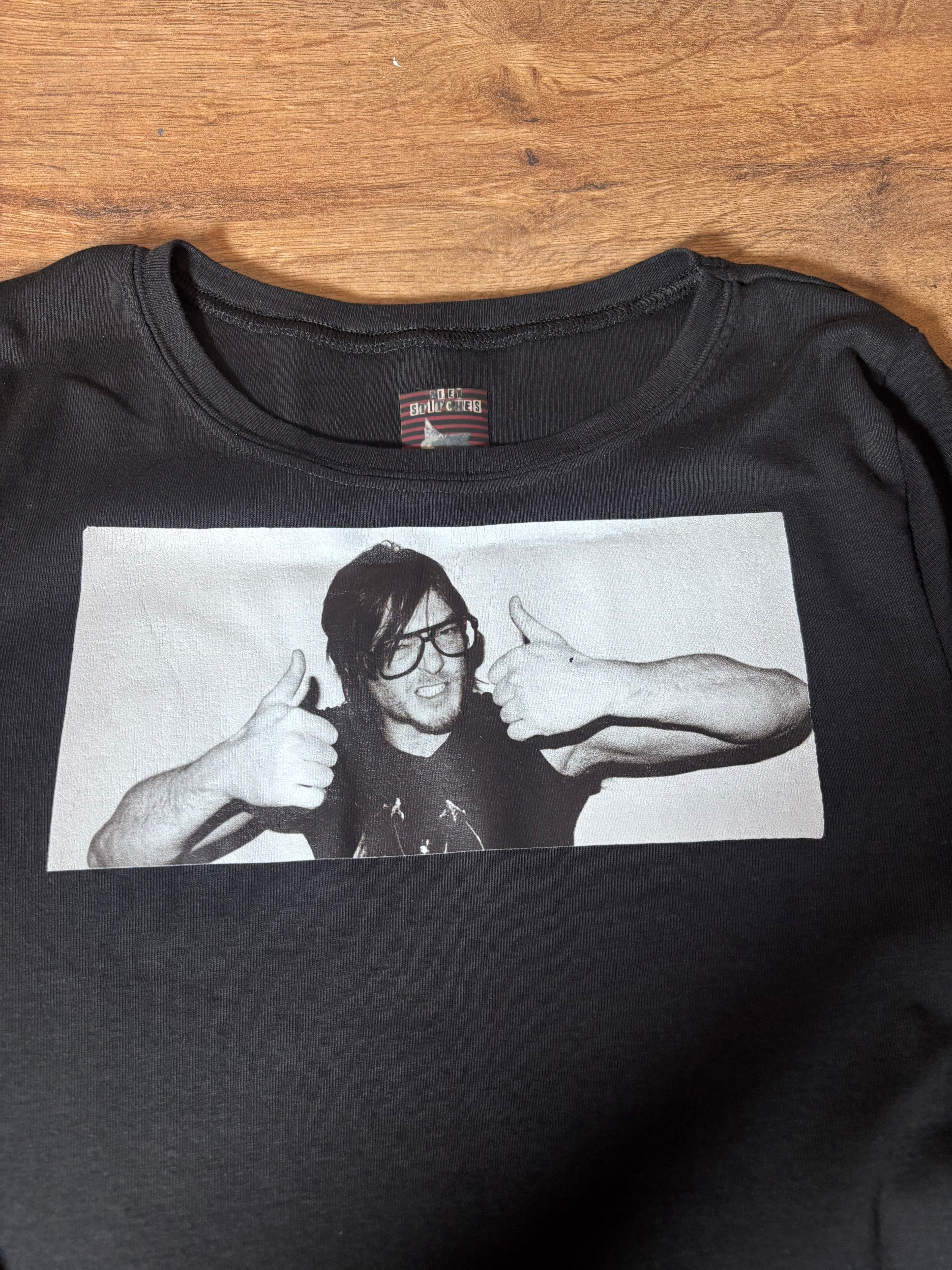 Daryl Dixon long sleeved slim fitted top
