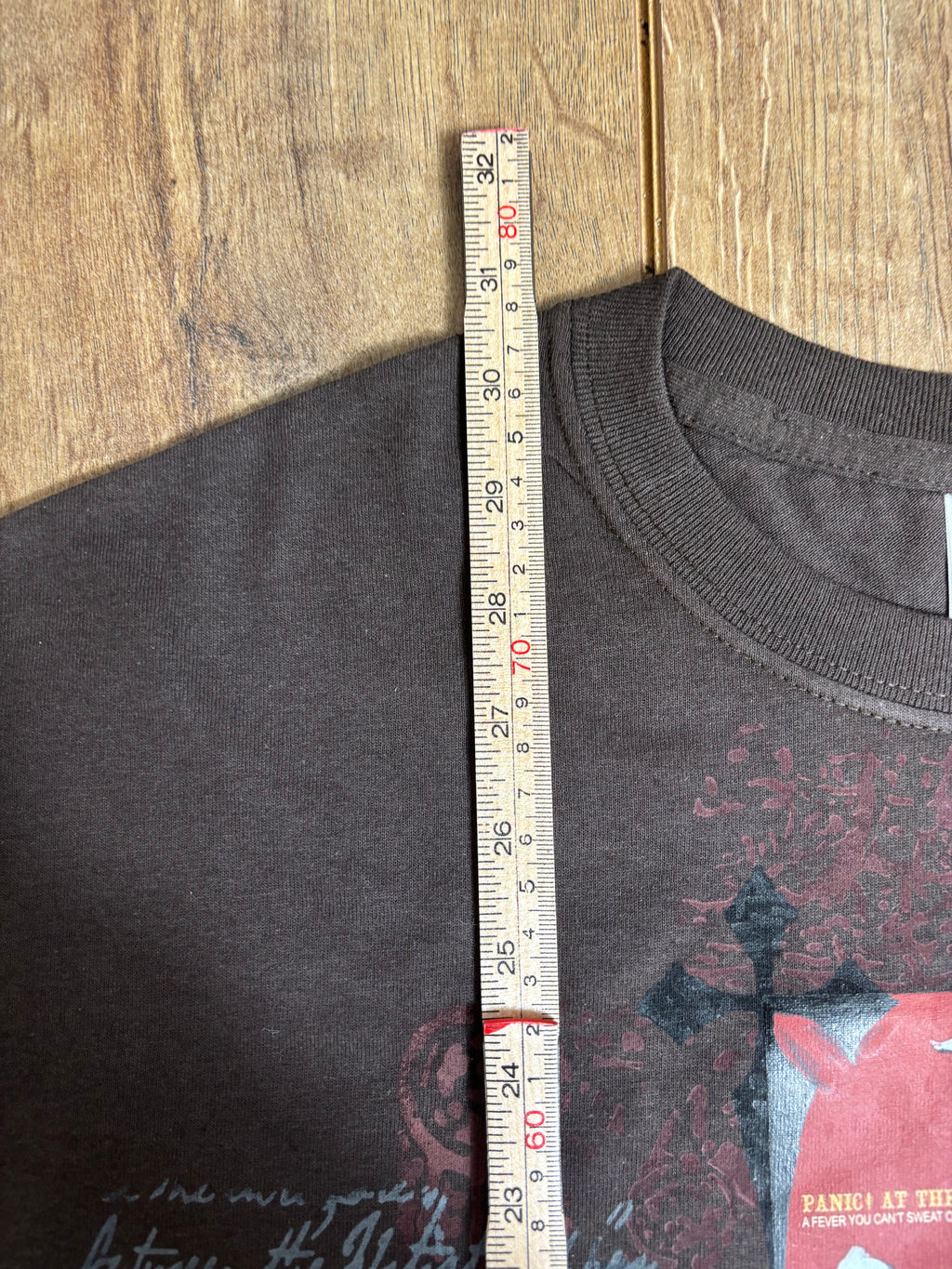 Panic At The Disco Brown Short Sleeve T-Shirt