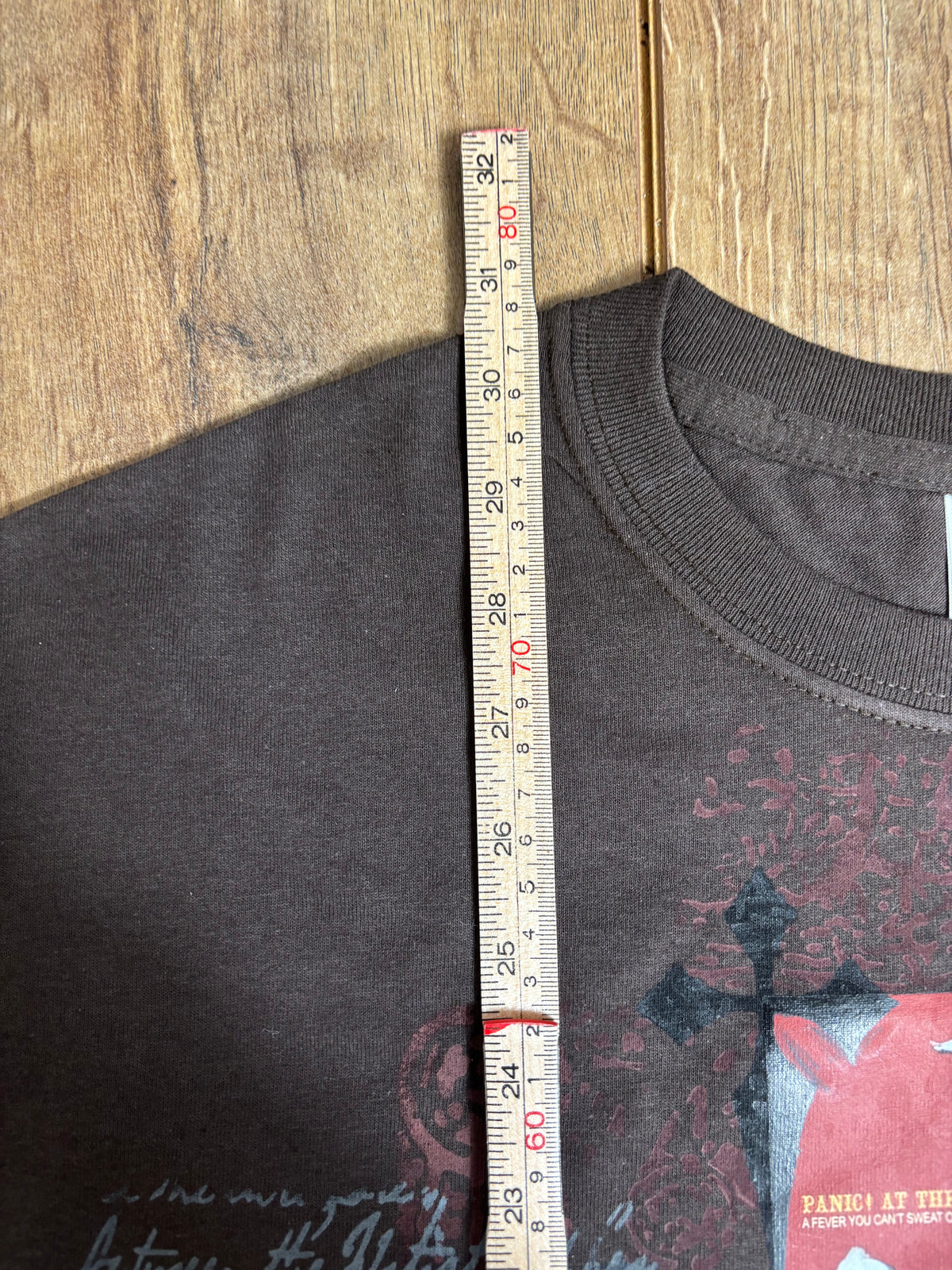 Panic At The Disco Brown Short Sleeve T-Shirt