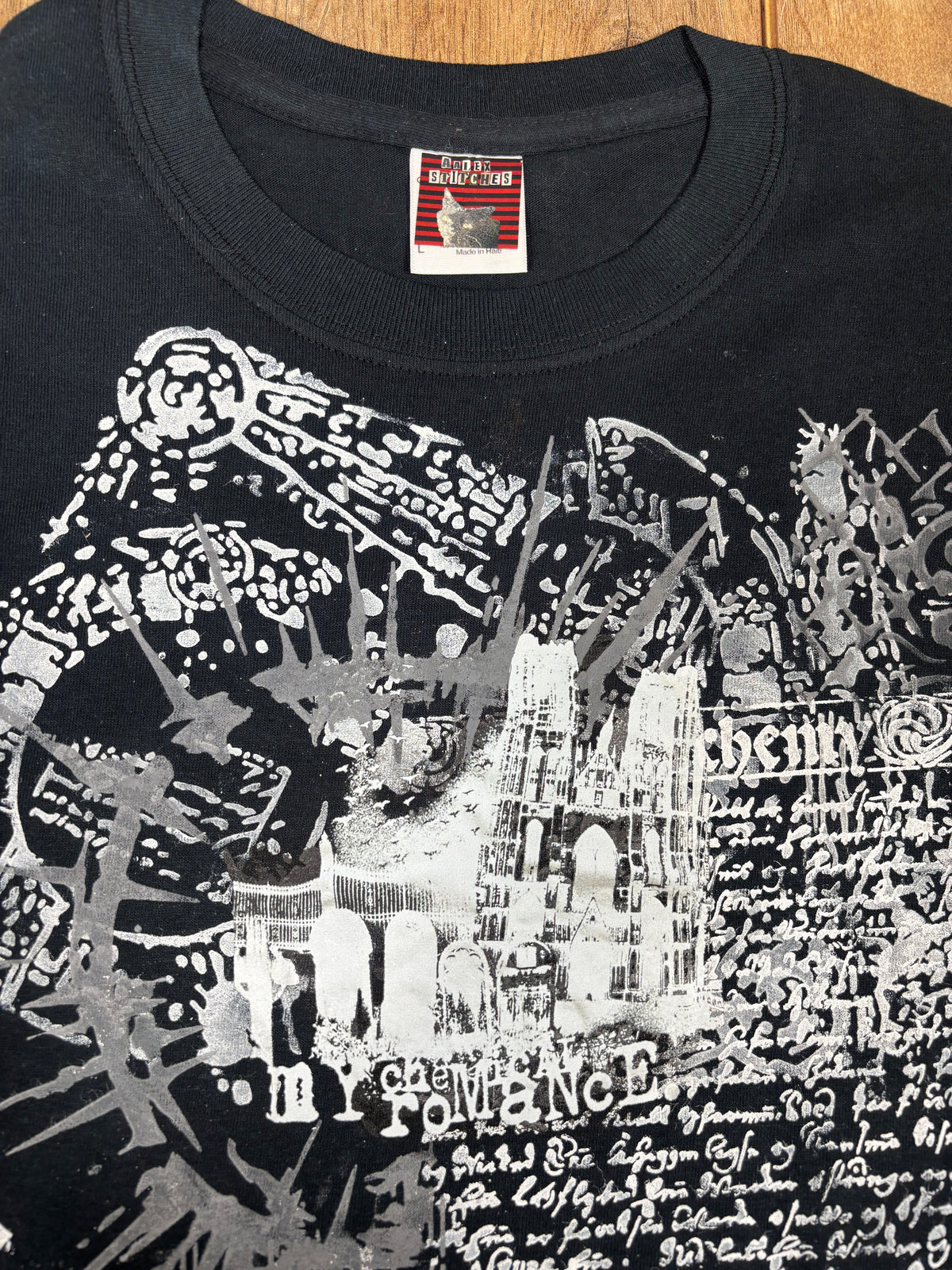 My Chemical Romance print black alternative tshirt