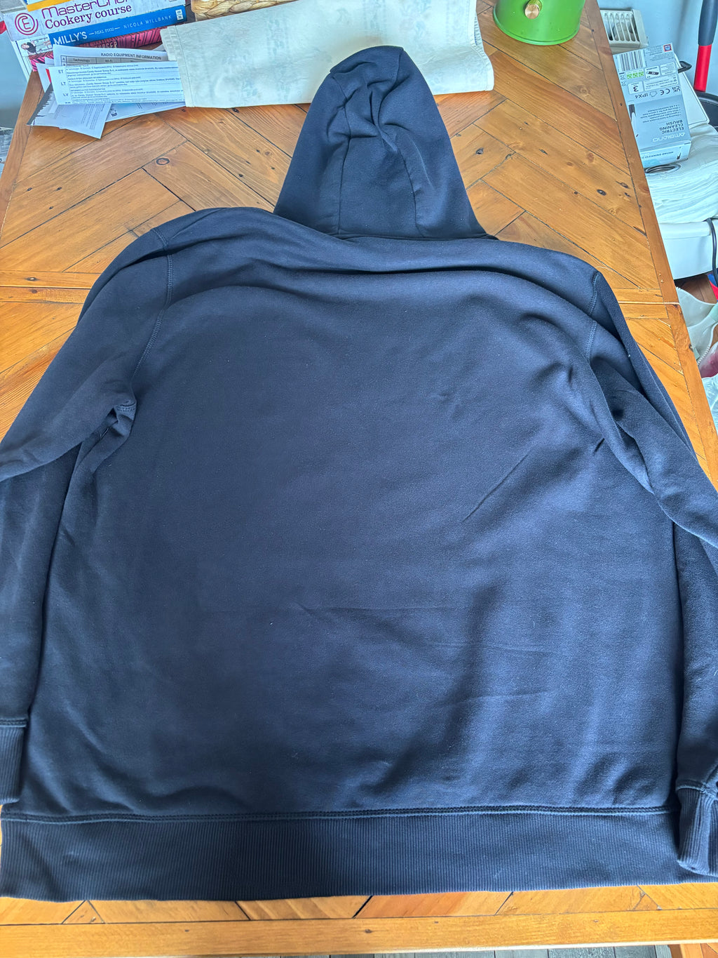 28 days later inspired zombie skull hoodie