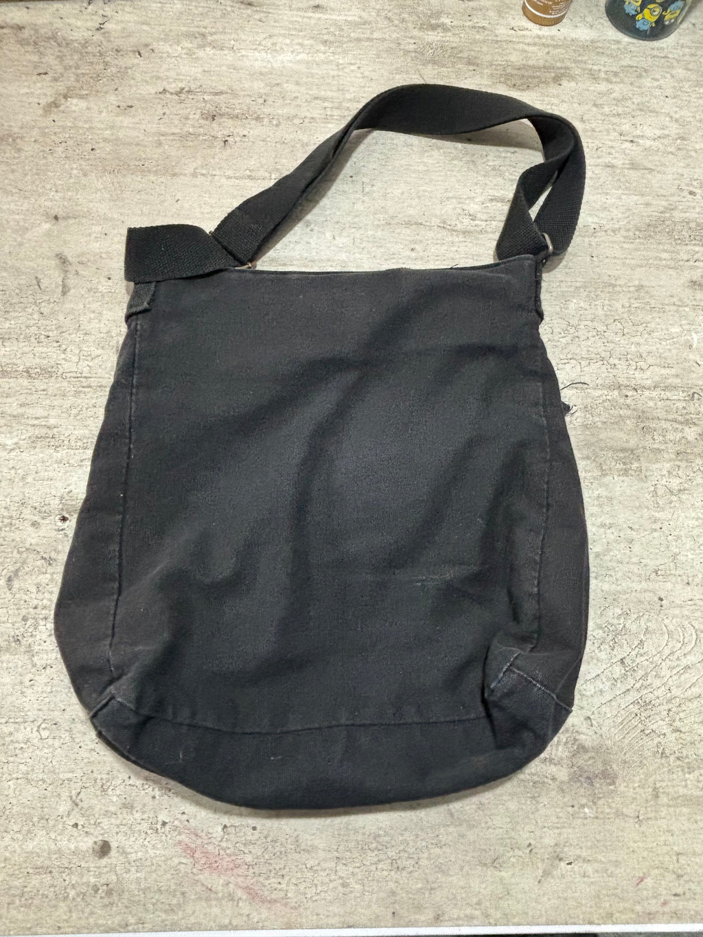Upcycled creepypasta shoulder side bag print slenderman and Jeff the killer