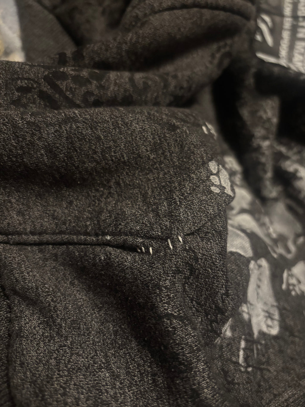 My Chemical Romance Upcycled Gray Zip Up Hoodie