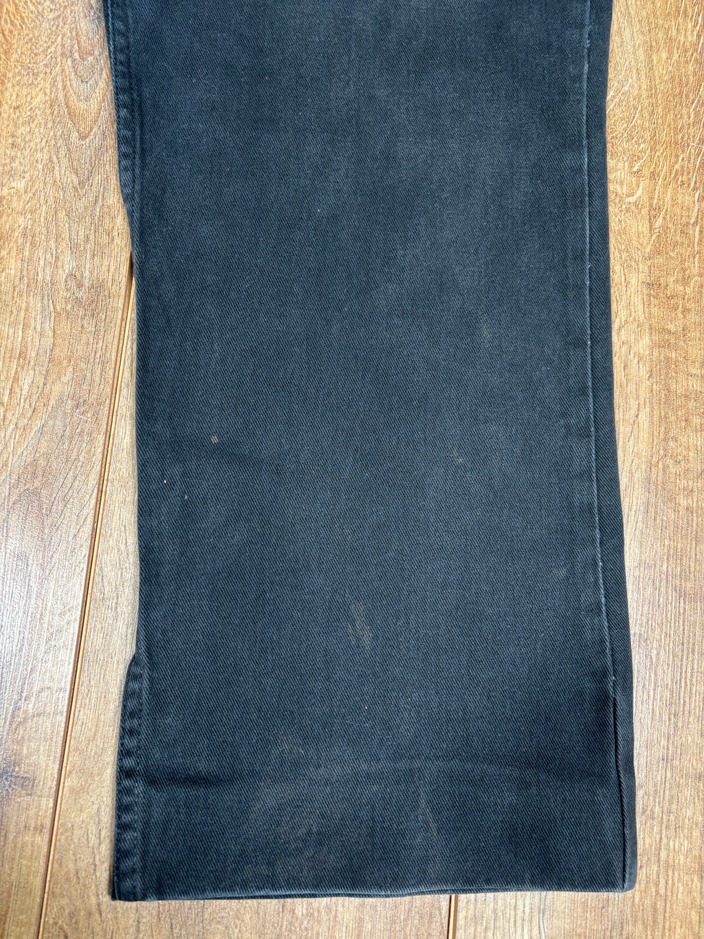 Black Alternative Upcycled Patchwork Demin Baggy Skater Jeans