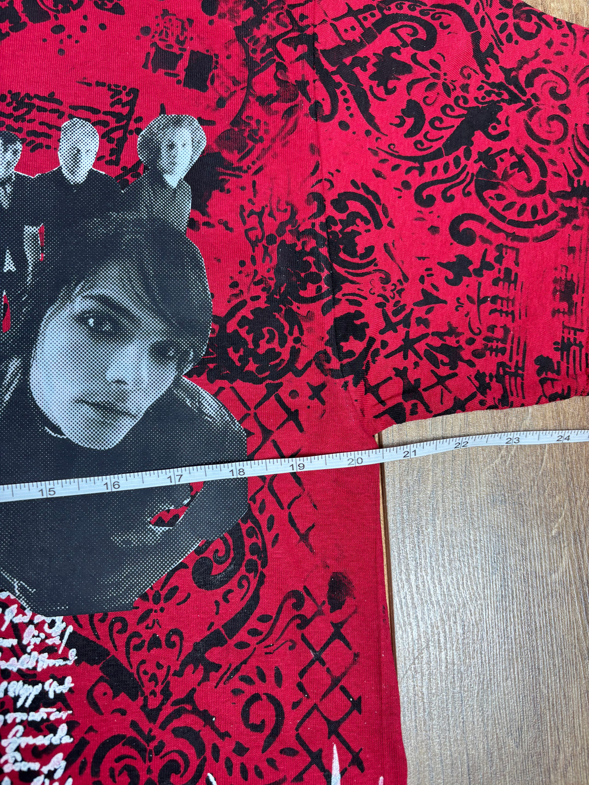 Red My Chemical Romance upcycled tshirt