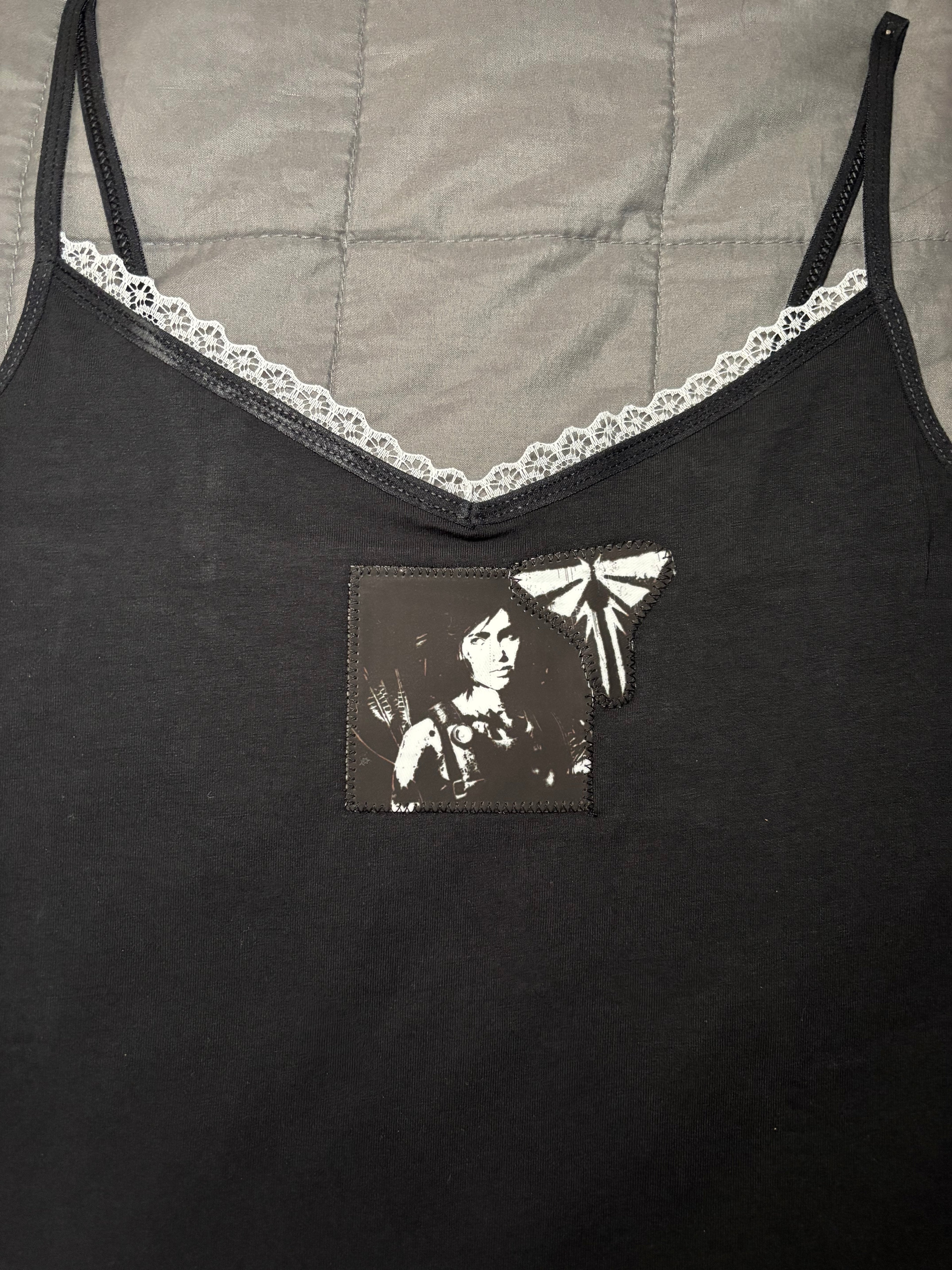 Last of Us Ellie cami laced tank top