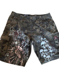 The Walking Dead inspired cargo camo shorts