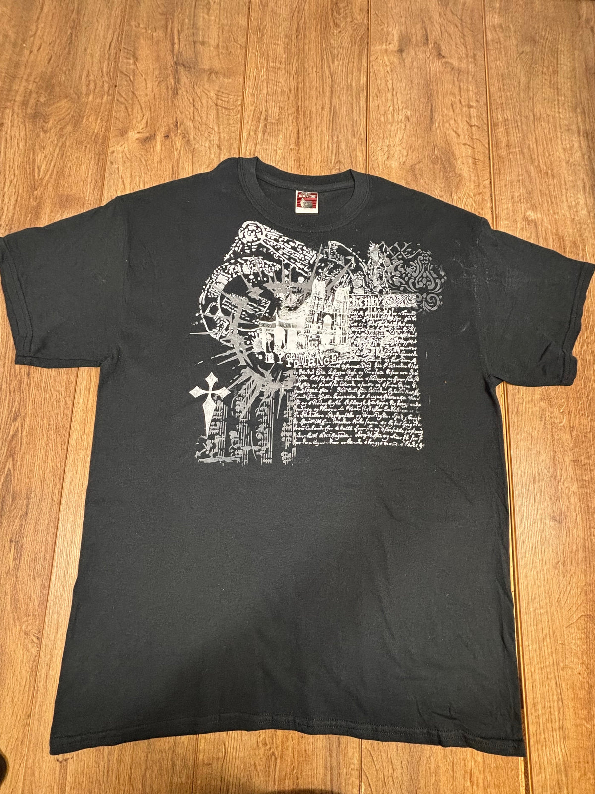 My Chemical Romance print black alternative tshirt