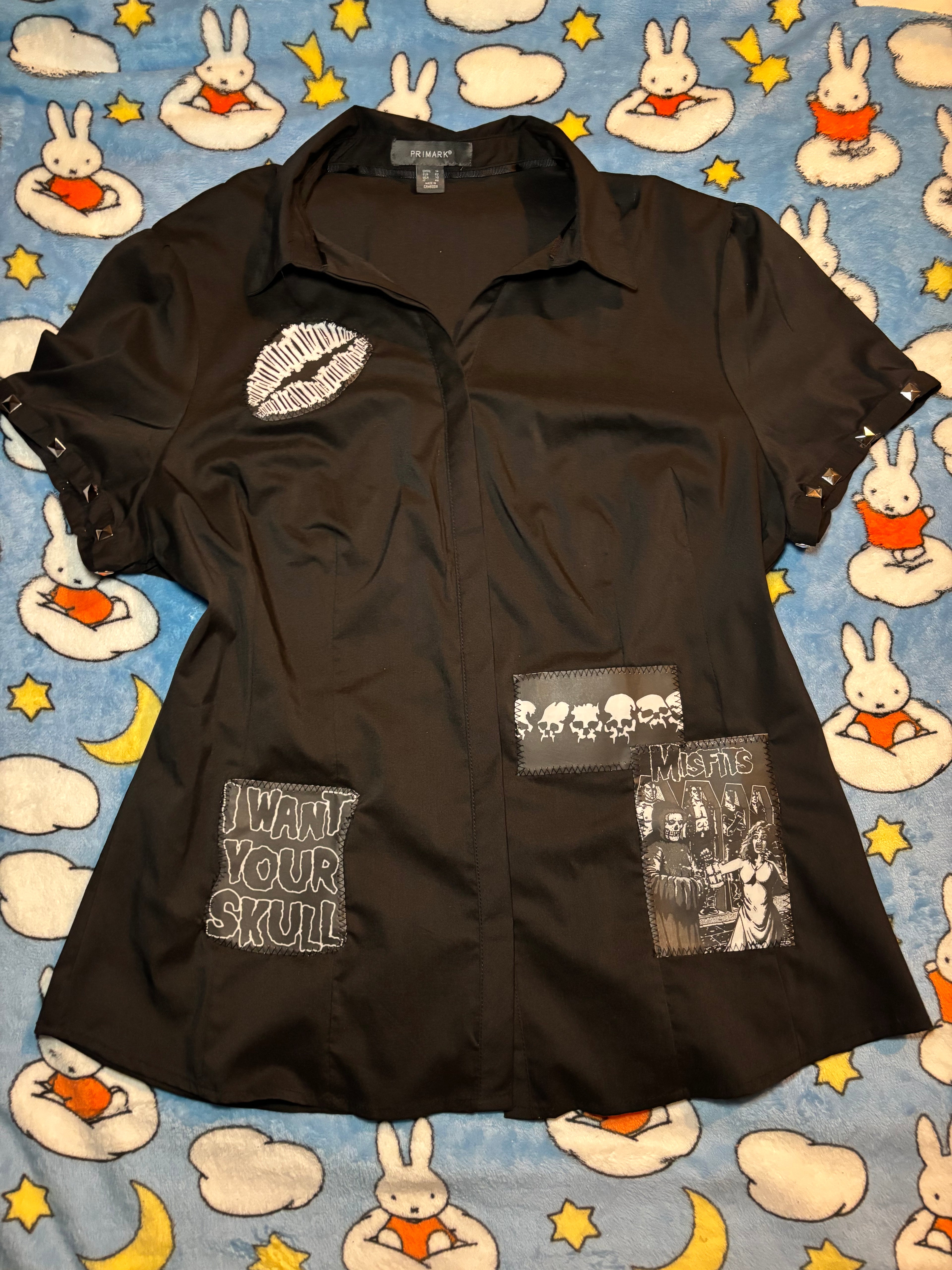 Formal misfits style alternative shirt
