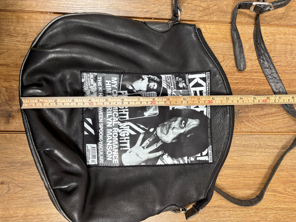 My Chemical Romance upcycled shoulder bag