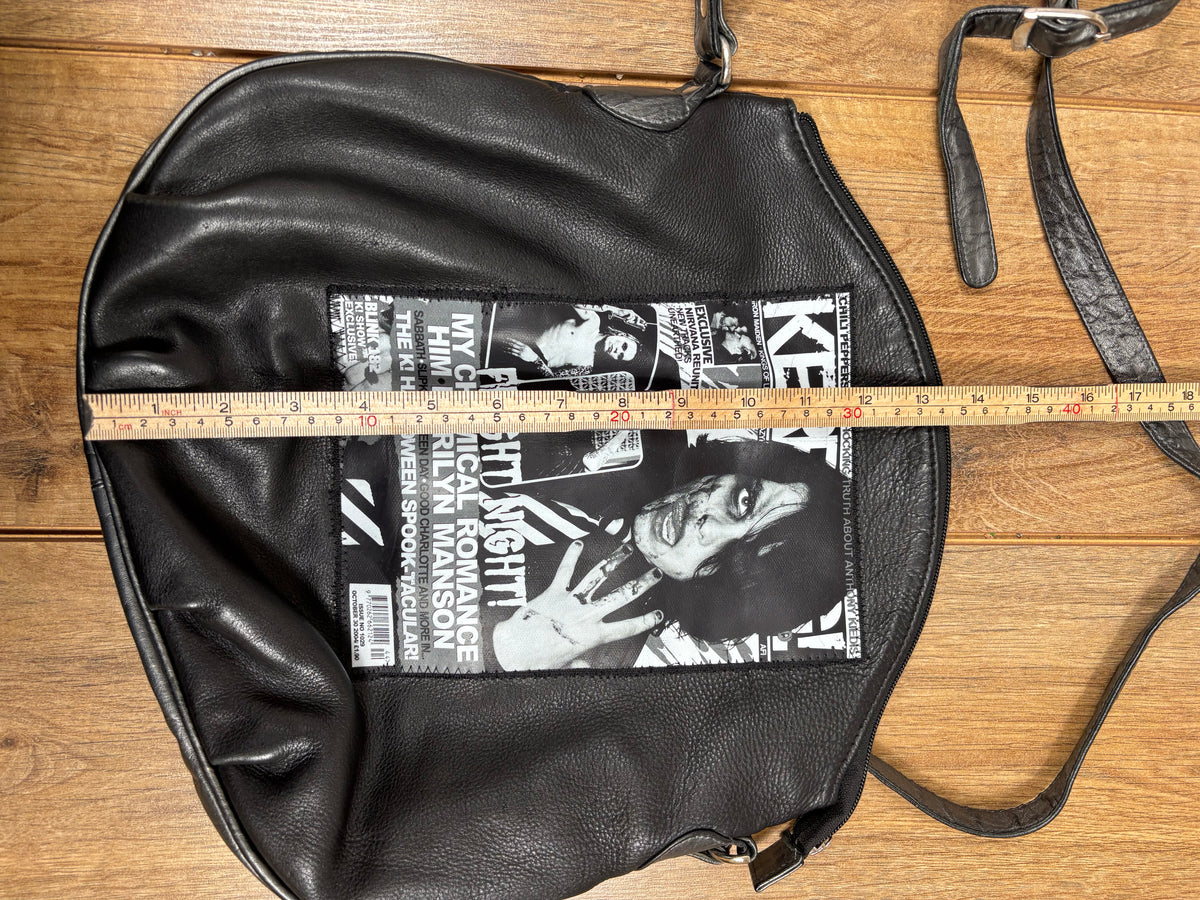 My Chemical Romance upcycled shoulder bag