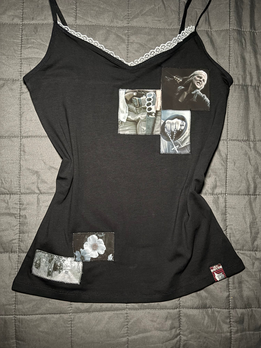 Carol TWD cami laced tank top