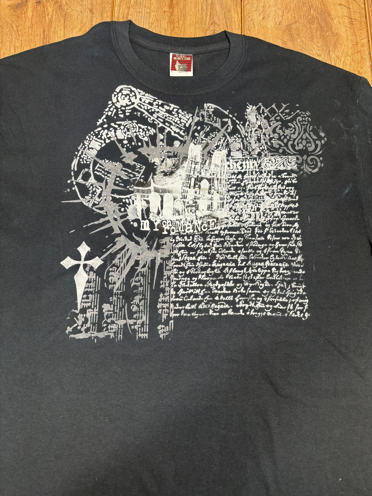 My Chemical Romance print black alternative tshirt