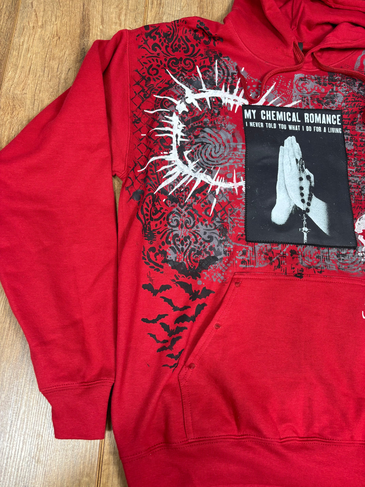 My Chemical Romance Red Hoodie
