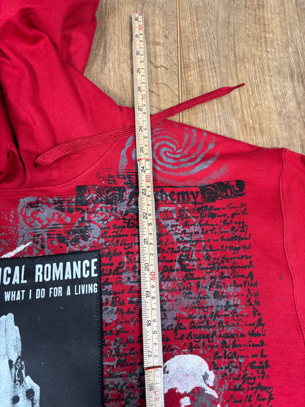 My Chemical Romance Red Hoodie