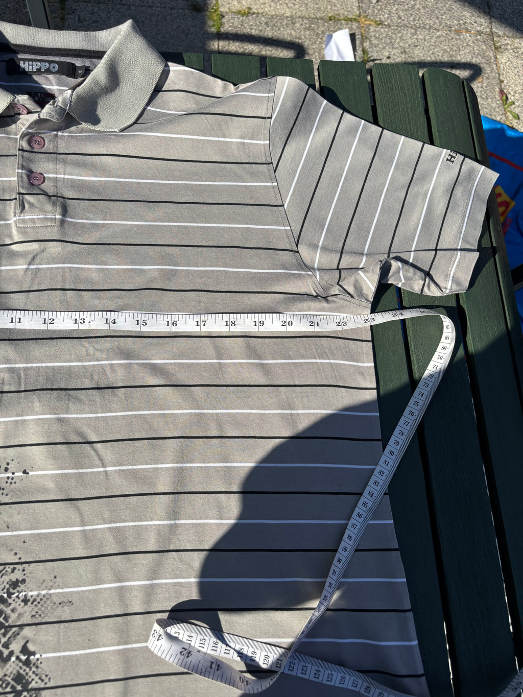 Junji Ito inspired striped shirt