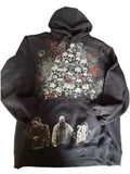 28 days later inspired zombie skull hoodie