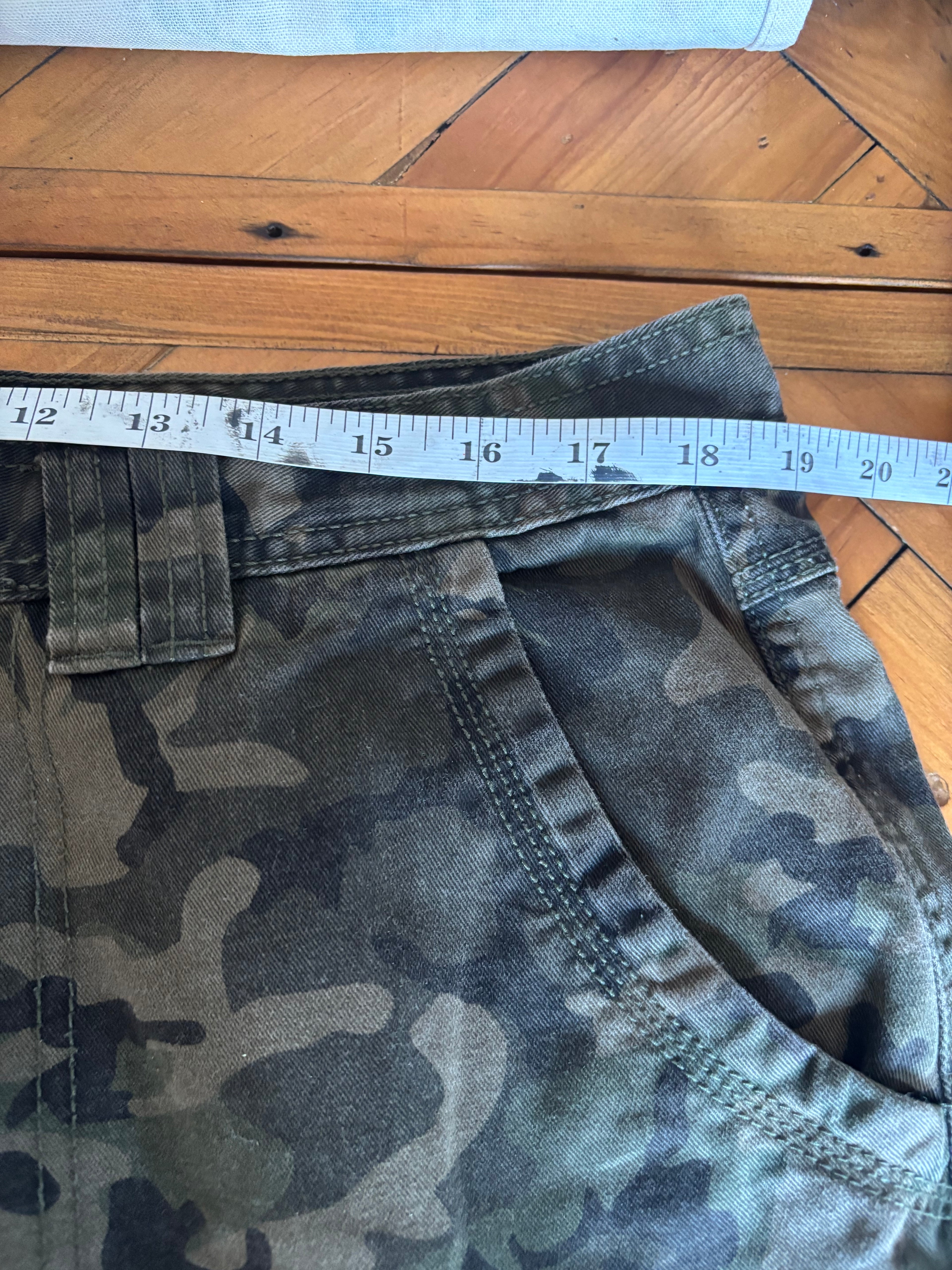 The Walking Dead inspired cargo camo shorts