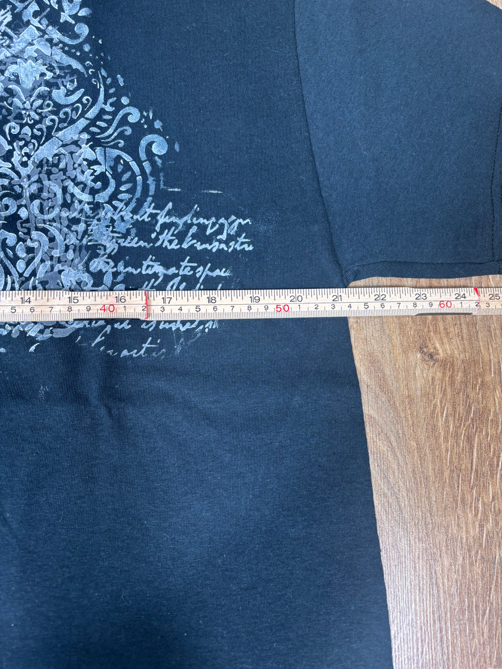Supernatural Dean and Castiel PatchWork Inspired Cotton Tshirt