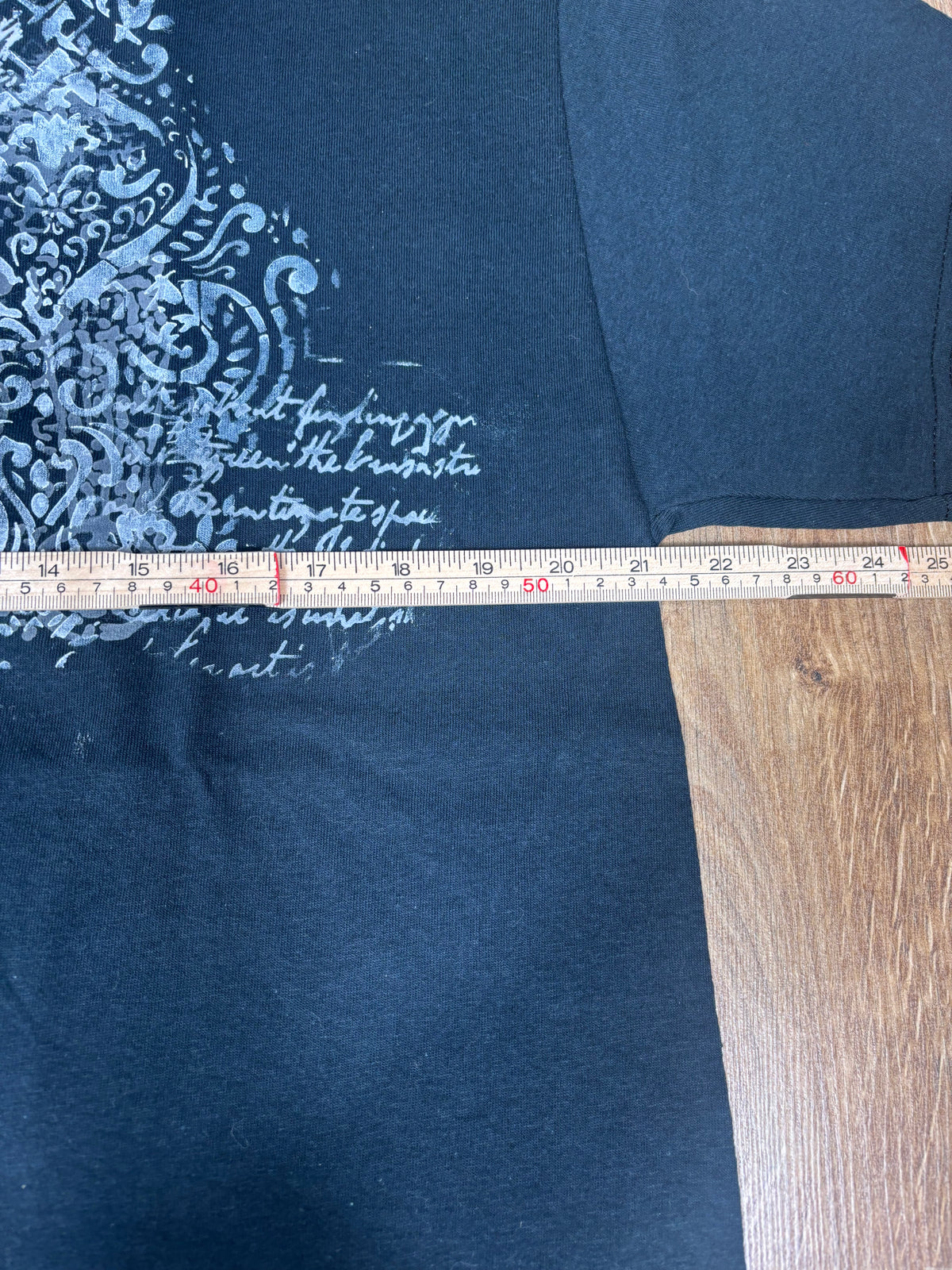 Supernatural Dean and Castiel PatchWork Inspired Cotton Tshirt