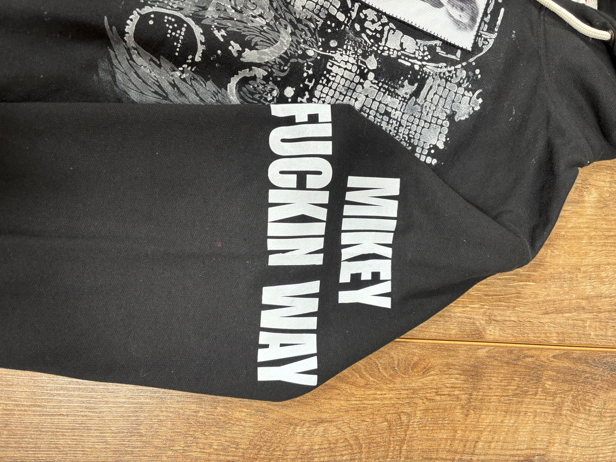 Upcycled my chemical romance zip up jumper