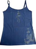 Upcycled Dark Blue Vest Resident Evil Inspired