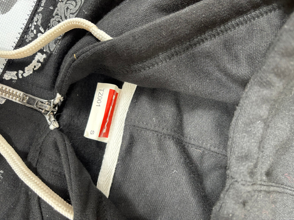 Upcycled my chemical romance zip up jumper