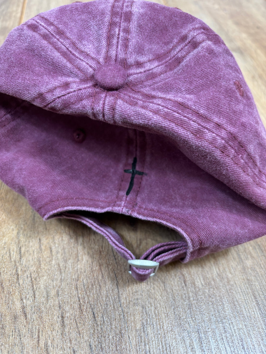 Ethel Cain Inspired Purple Washed Cap