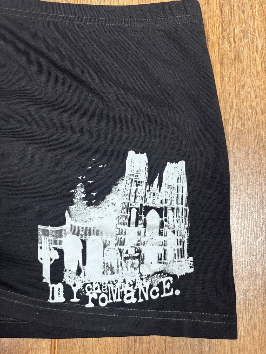 My Chemical Romance Black Mini Skirt