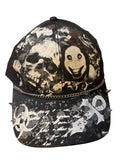 Creepypasta Jeff the killer hat with metal work