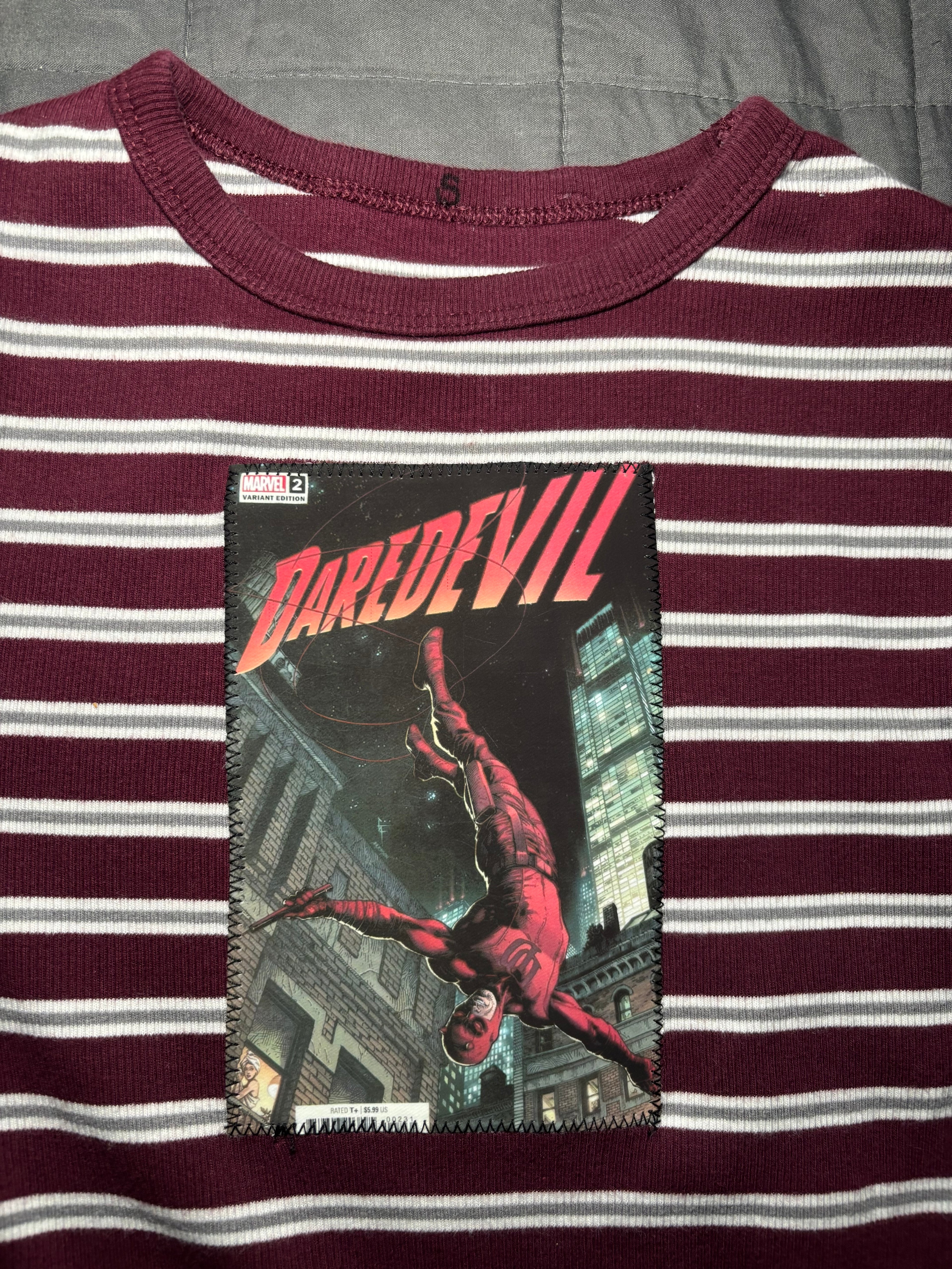 DAREDEVIL striped women’s long sleeved