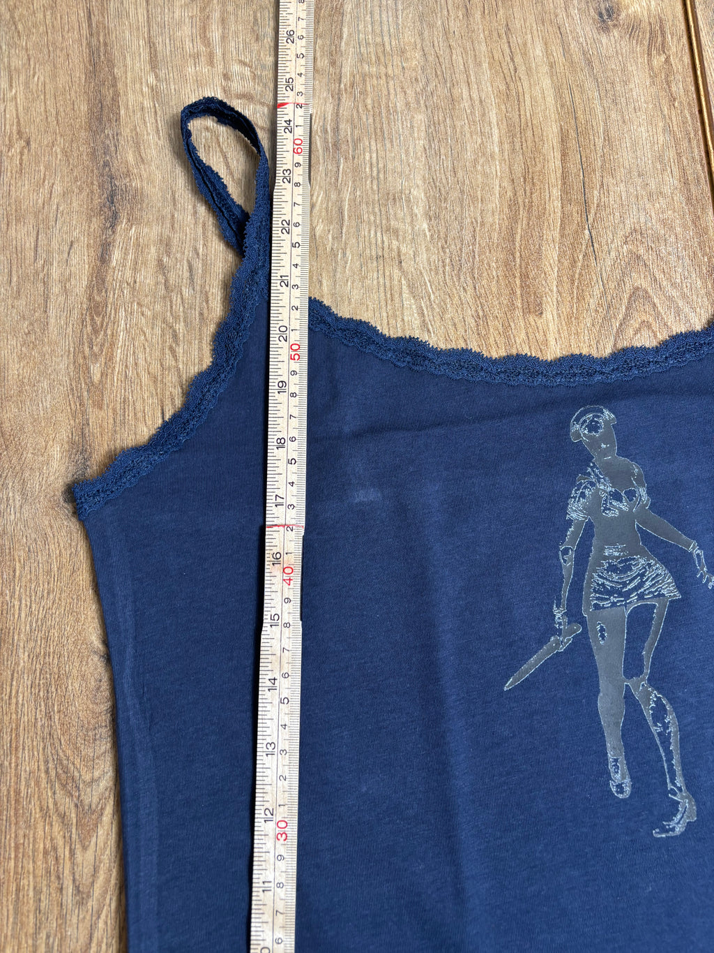 Upcycled Dark Blue Vest Resident Evil Inspired