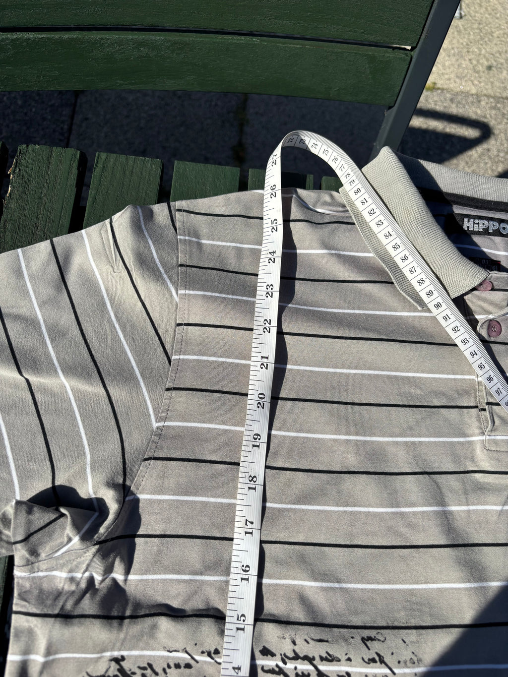 Junji Ito inspired striped shirt