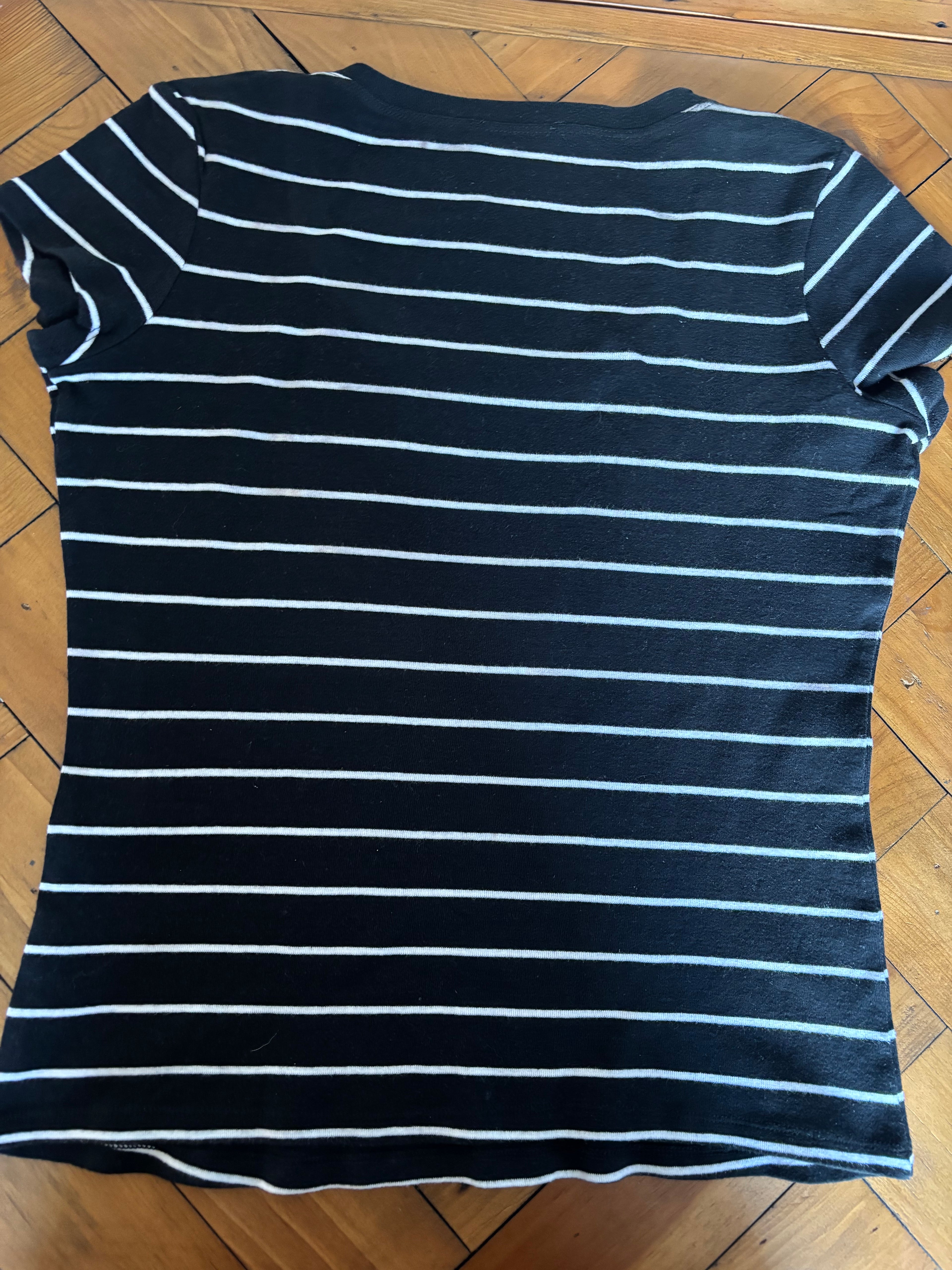 Hannibalnbc inspired will graham navy and white striped lady’s top