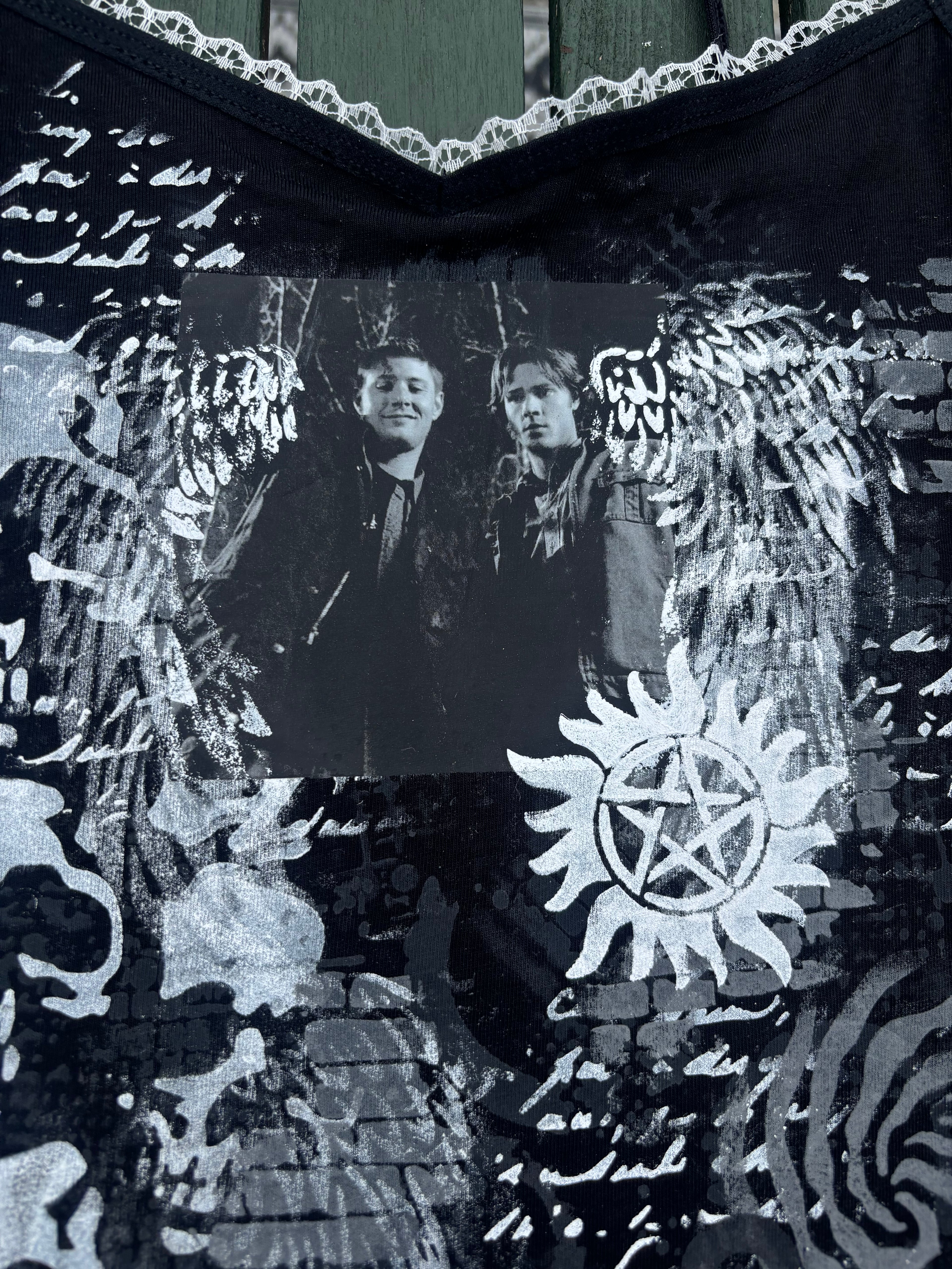 Supernatural Dean and Sam Winchester tank top