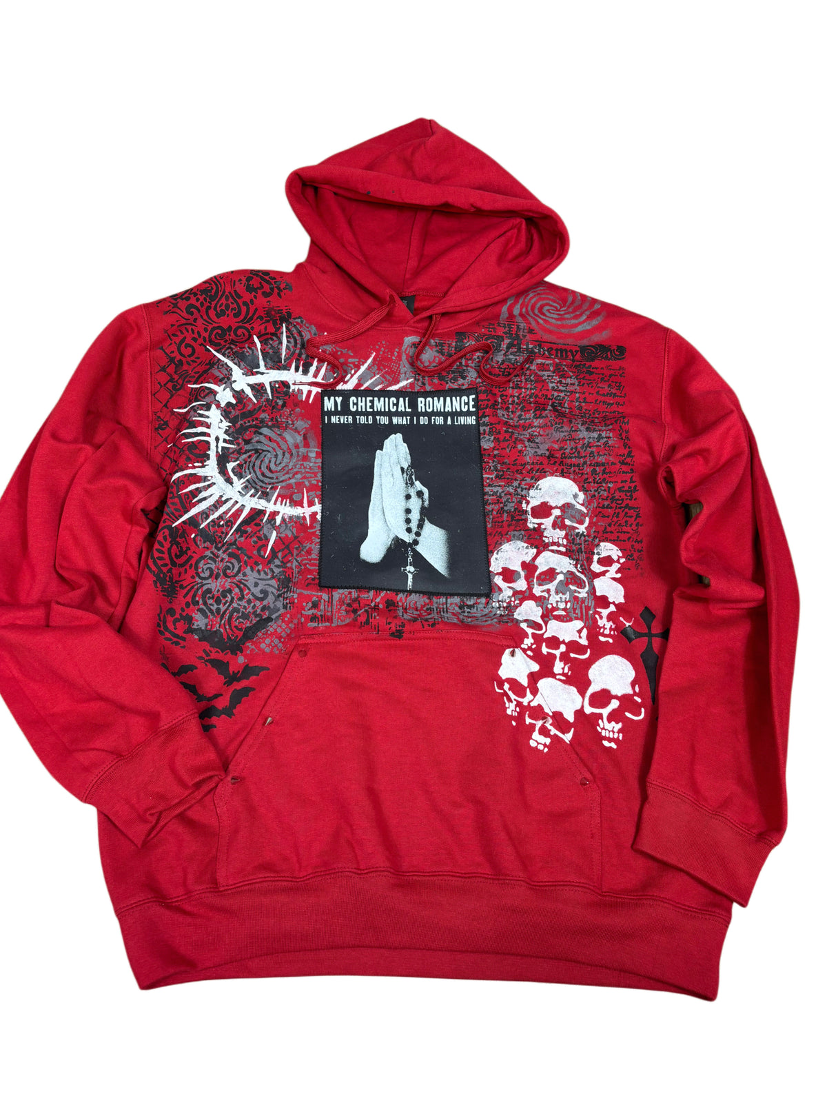 My Chemical Romance Red Hoodie