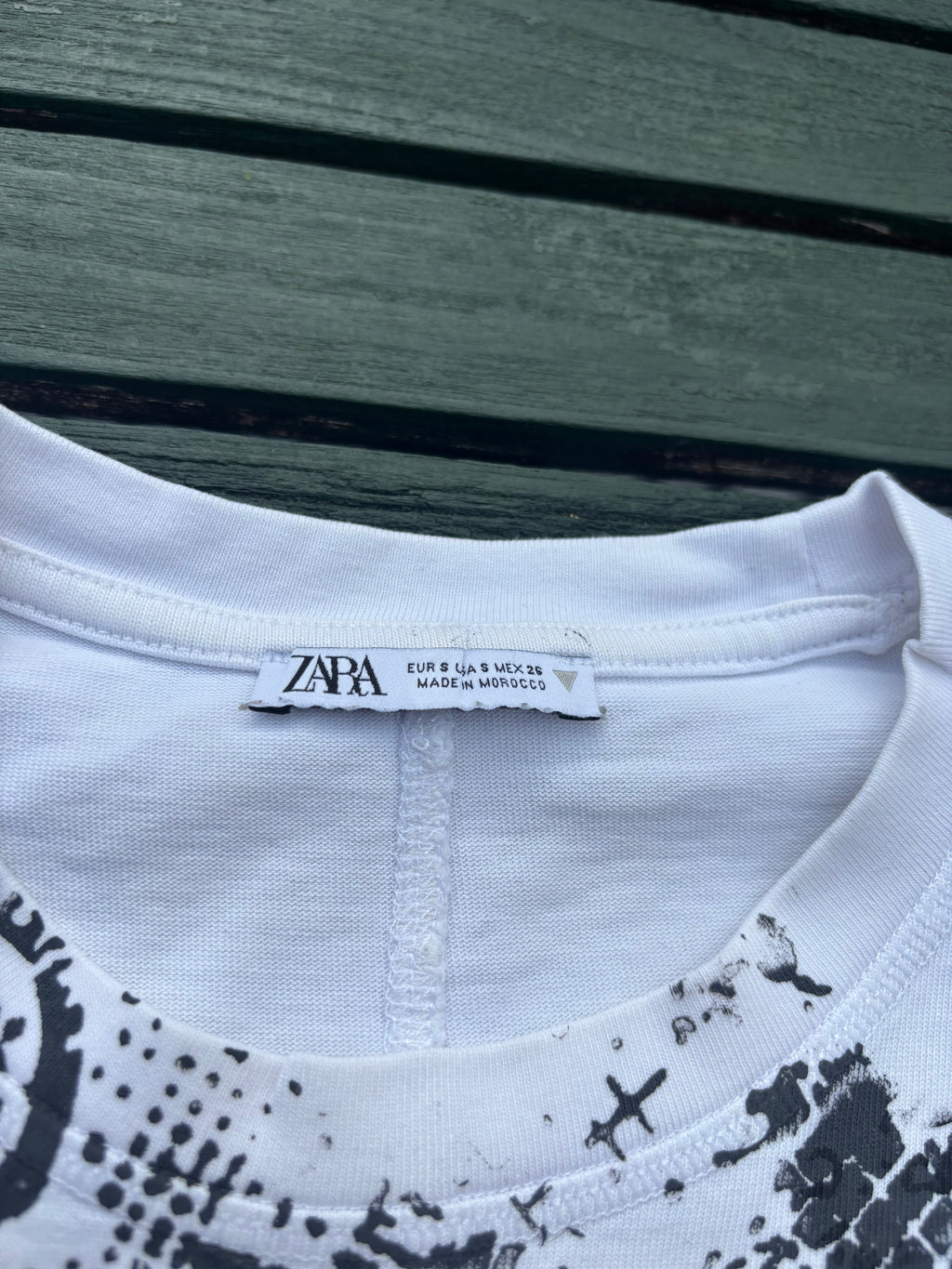 Twenty one pilots thick boxy fit white tshirt