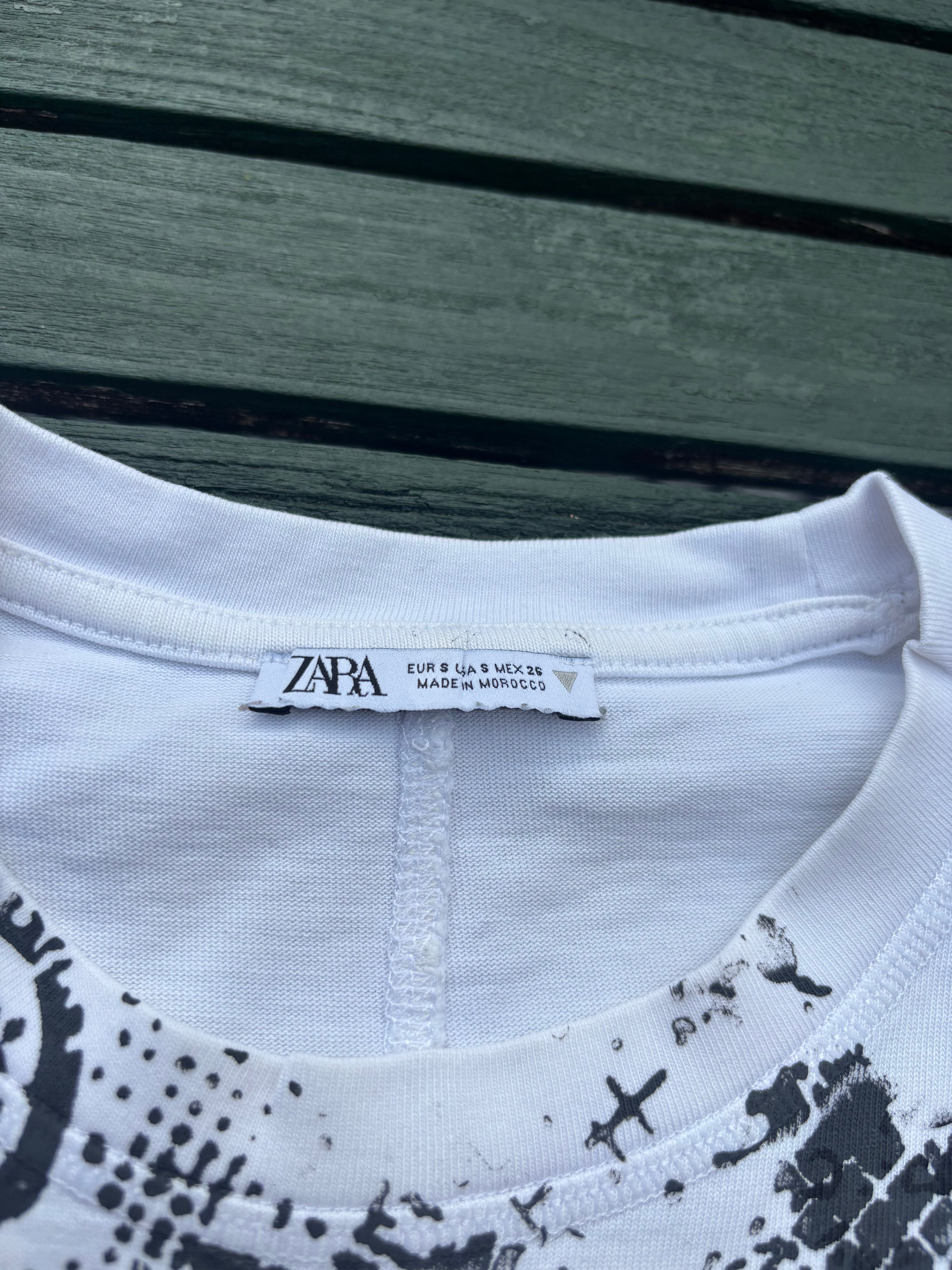 Twenty one pilots thick boxy fit white tshirt
