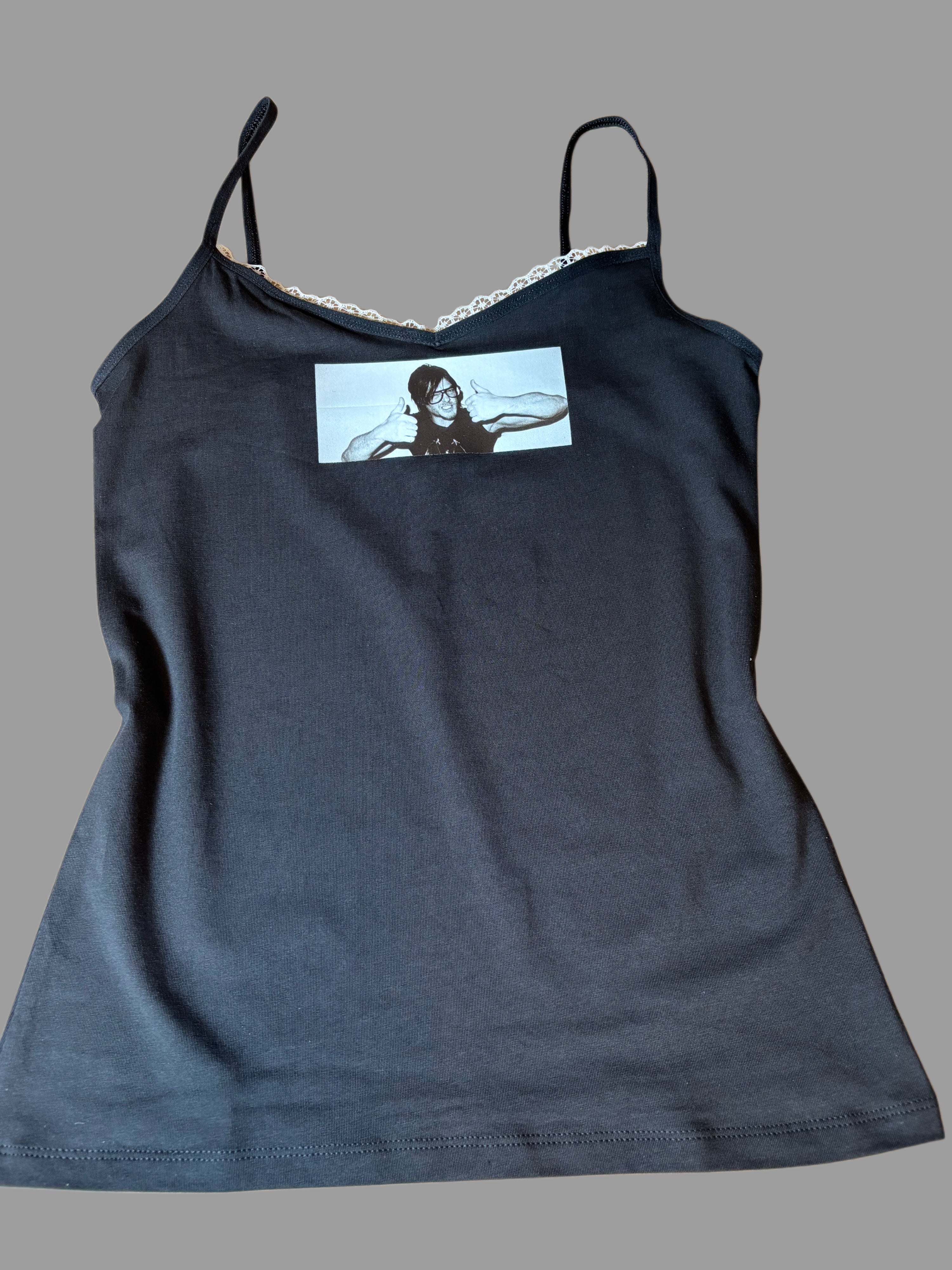 Daryl Dixon TWD cami laced tank top
