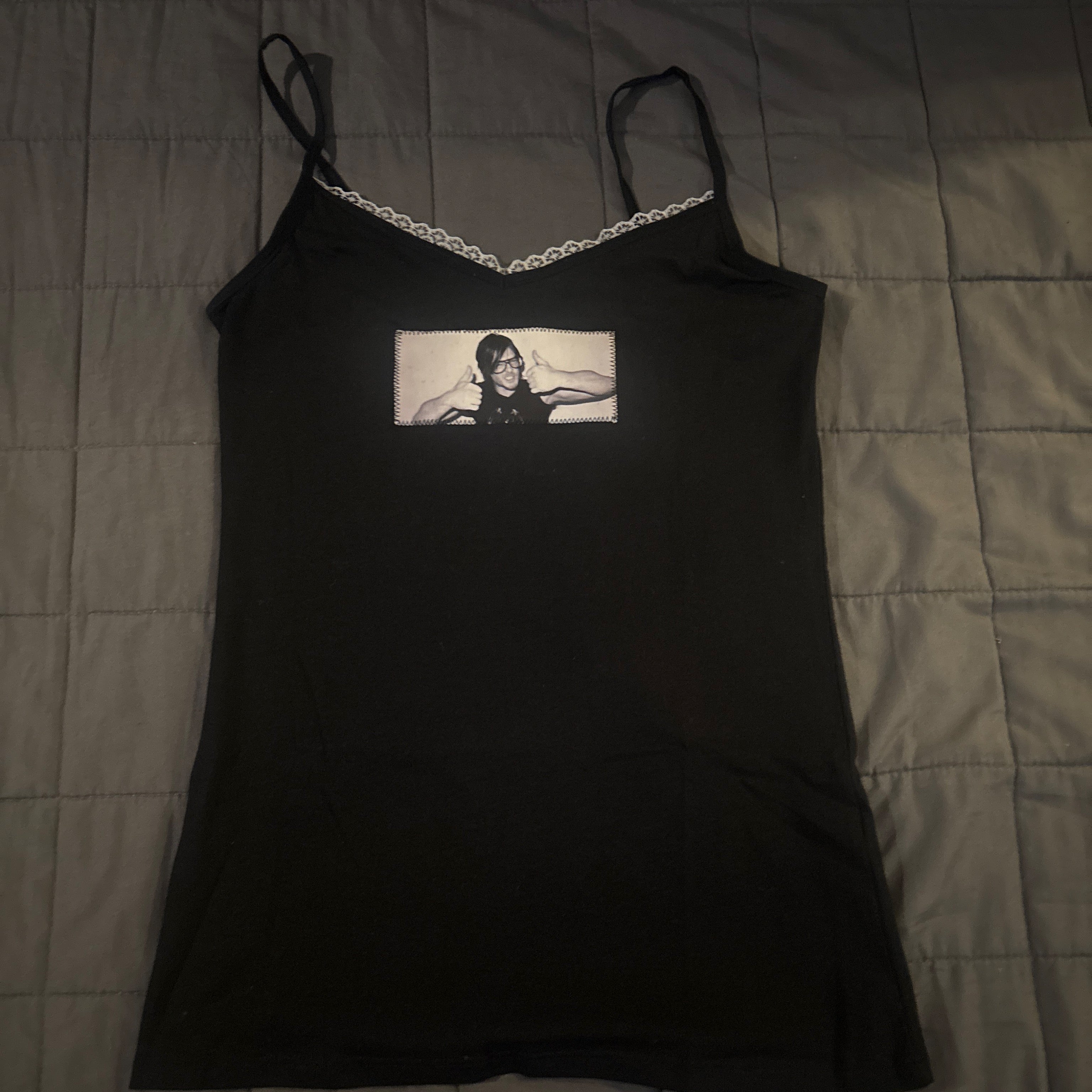 Daryl Dixon TWD cami laced tank top (